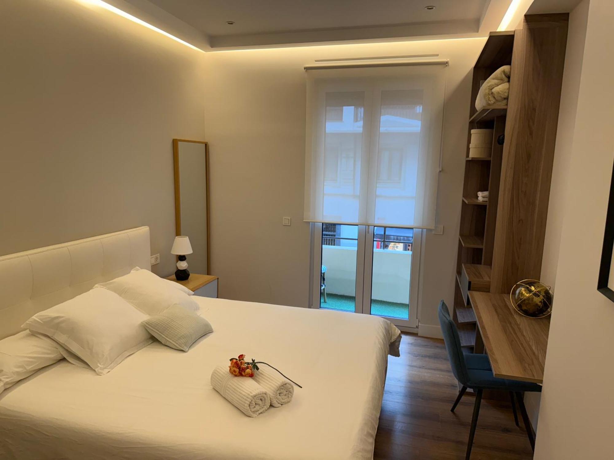 Apartamento Nuevo Lujoso Suites Centro Bilbao Wifi ,Parking Gratis المظهر الخارجي الصورة